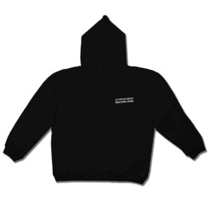 OVERSIZE BLACK HOODIE