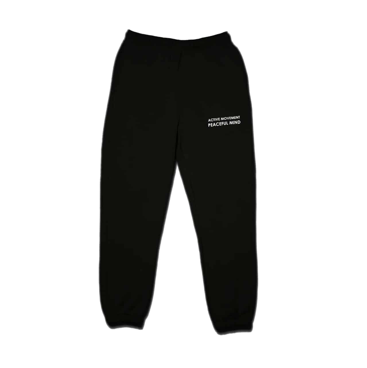 OVERSIZE BLACK SWEATPANTS